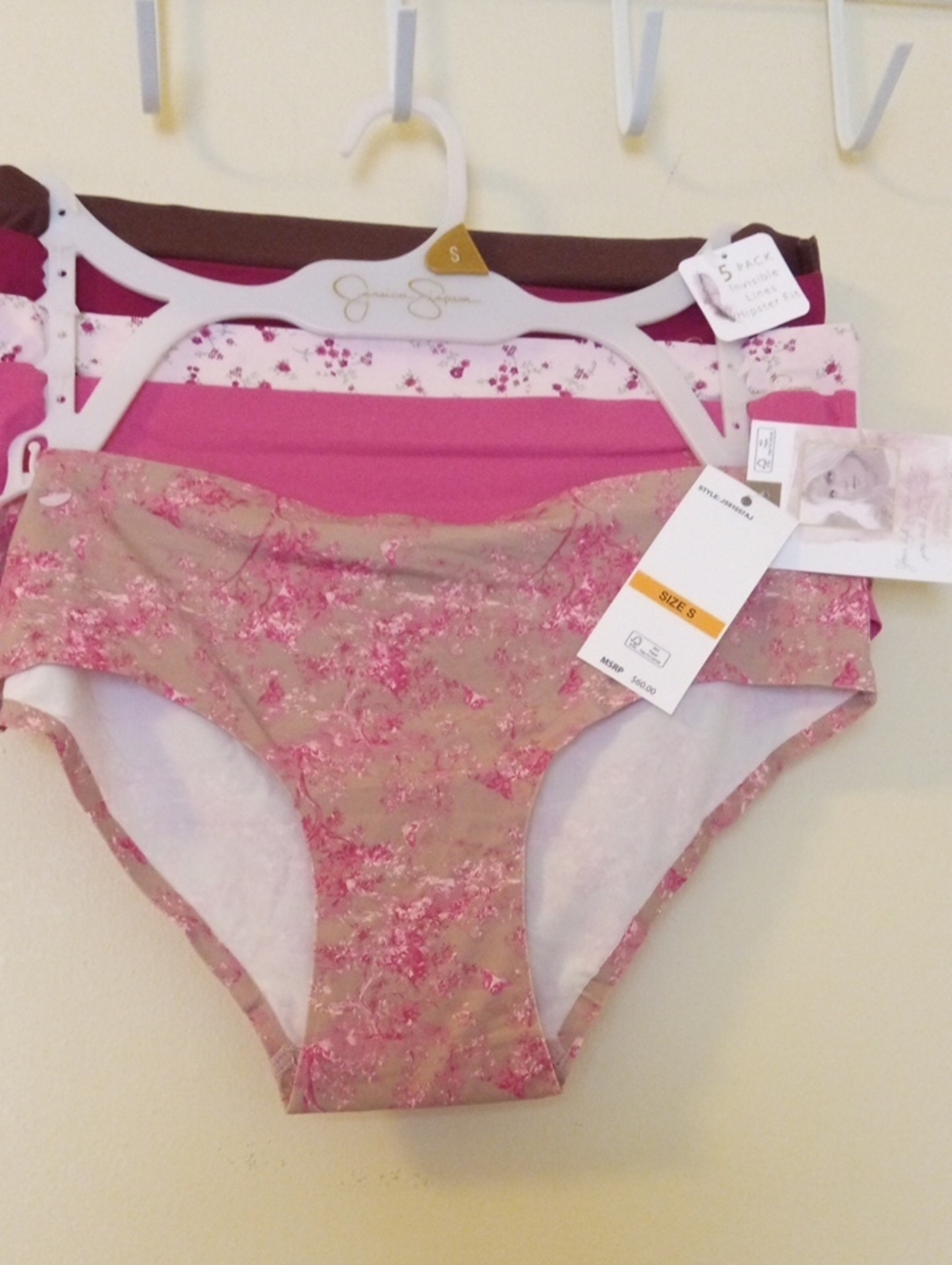 Brand New JESSICA SIMPSON 5-Pack Panties